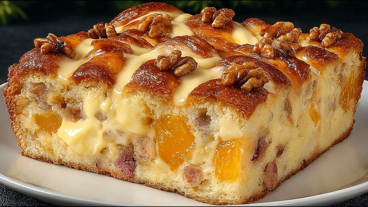 Nagymama almás sajttorta bogyókkal, ízletes desszert recept