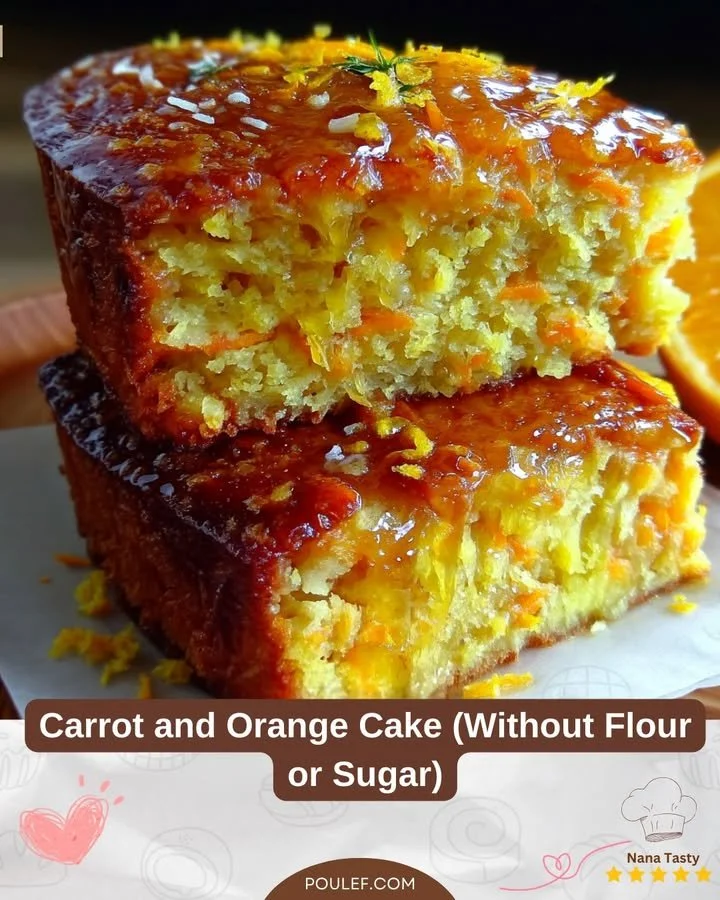Répa és Narancs Torta liszt és cukor nélkül - egészséges recept