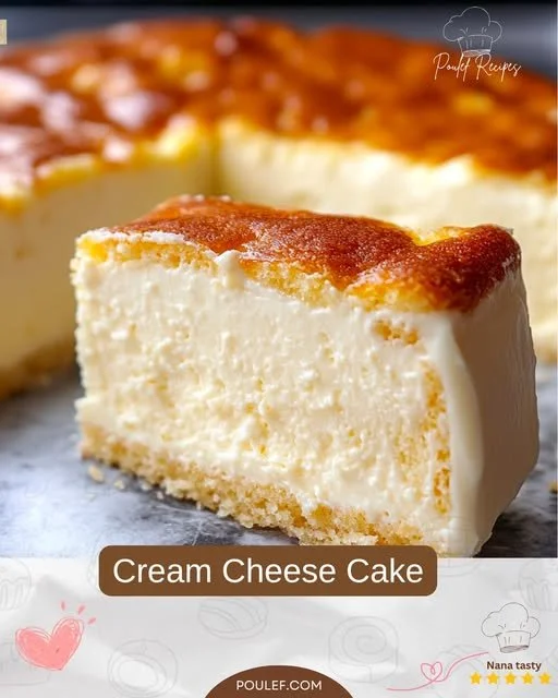 Fetta di torta di formaggio crema su piatto elegante