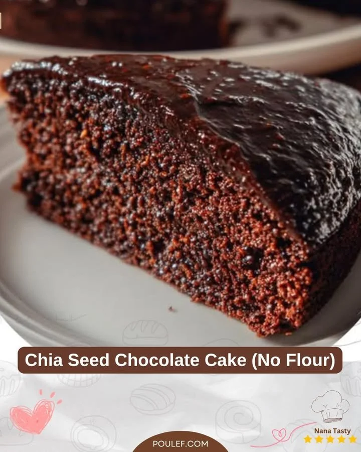 Chia magos csokoládétorta recept, liszt nélküli ízletes desszert