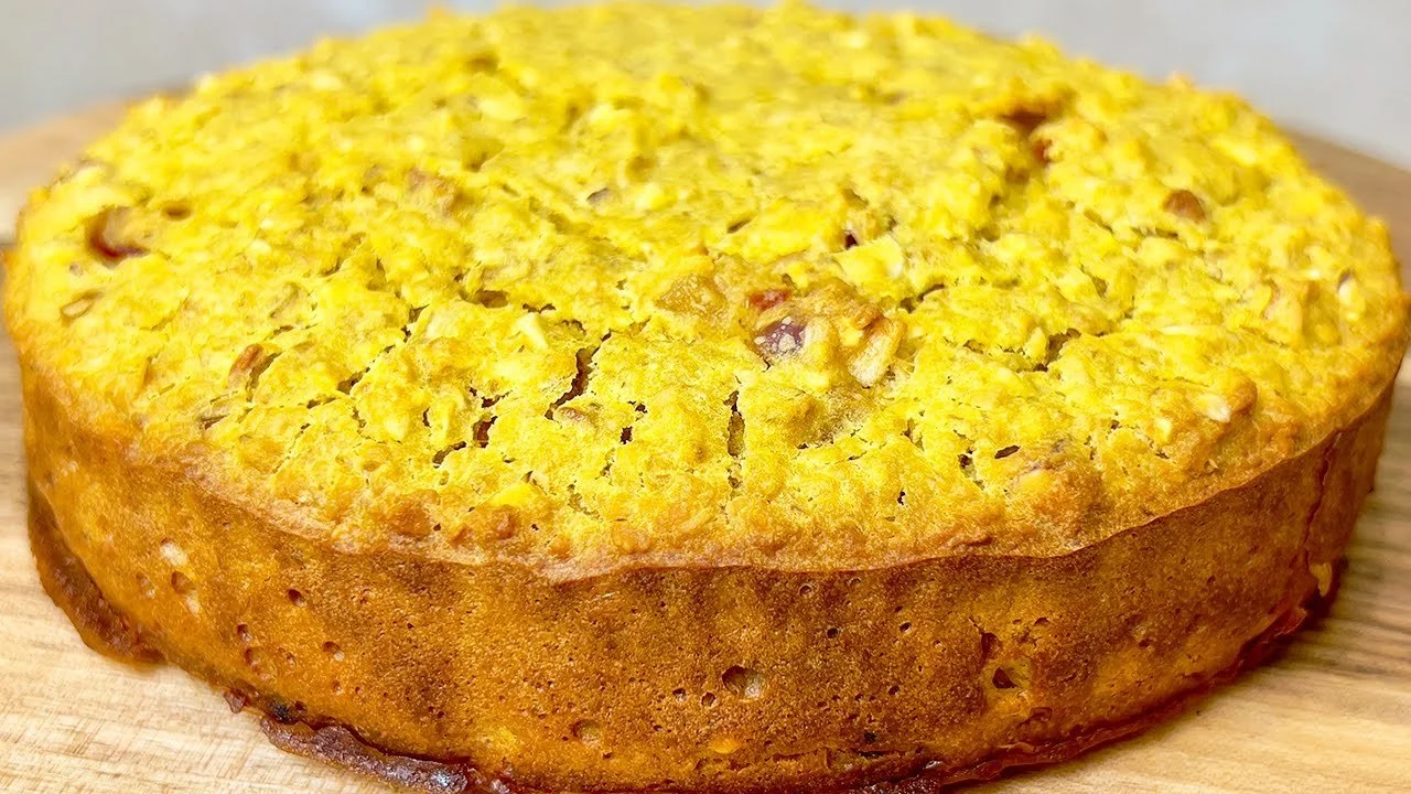 Egyszerű német sütőtök torta recept képe