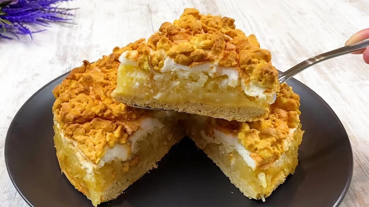Gyors és egyszerű almás pite 2.0 recept kép
