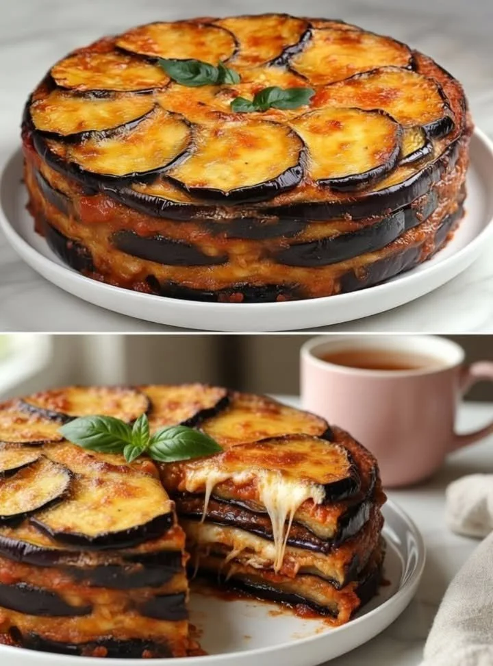 Ínycsiklandó sült padlizsántorta recept képe