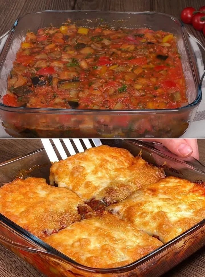 Finom padlizsános vacsora recept, gyors és egészséges étkezés