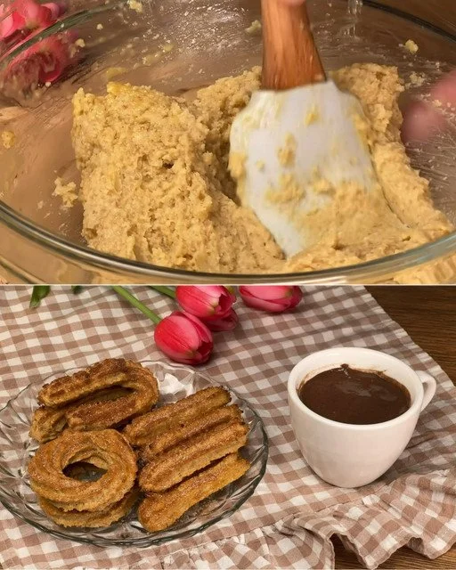 Gyors és egyszerű nem sült churros recept képe