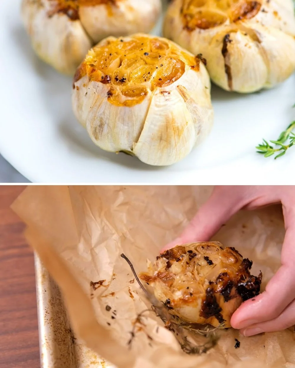 Könnyű sült fokhagyma recept elkészítése az ízletes körethez