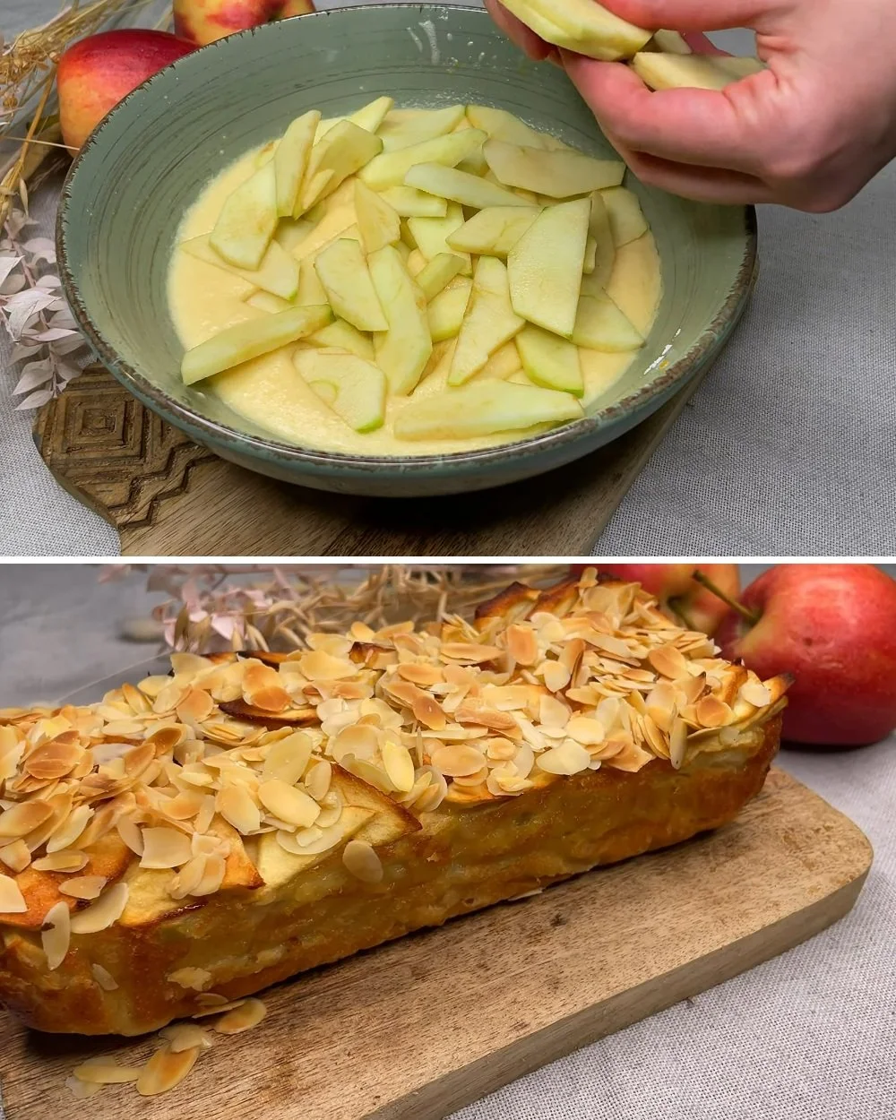 Titokzatos almás pite egyszerű recept képe