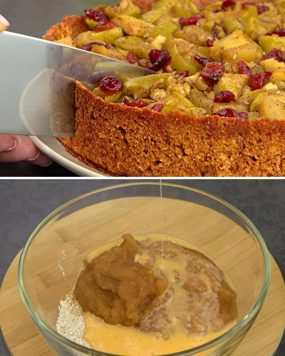 Cukor és vaj nélküli amerikai almás sütemény recept