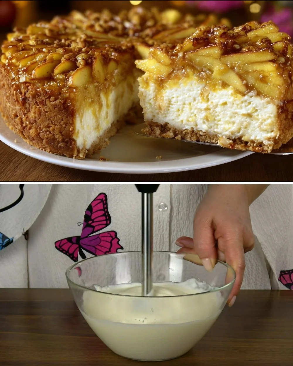 Egyszerű ricottás sajttorta zabpehellyel, egészséges desszert recept