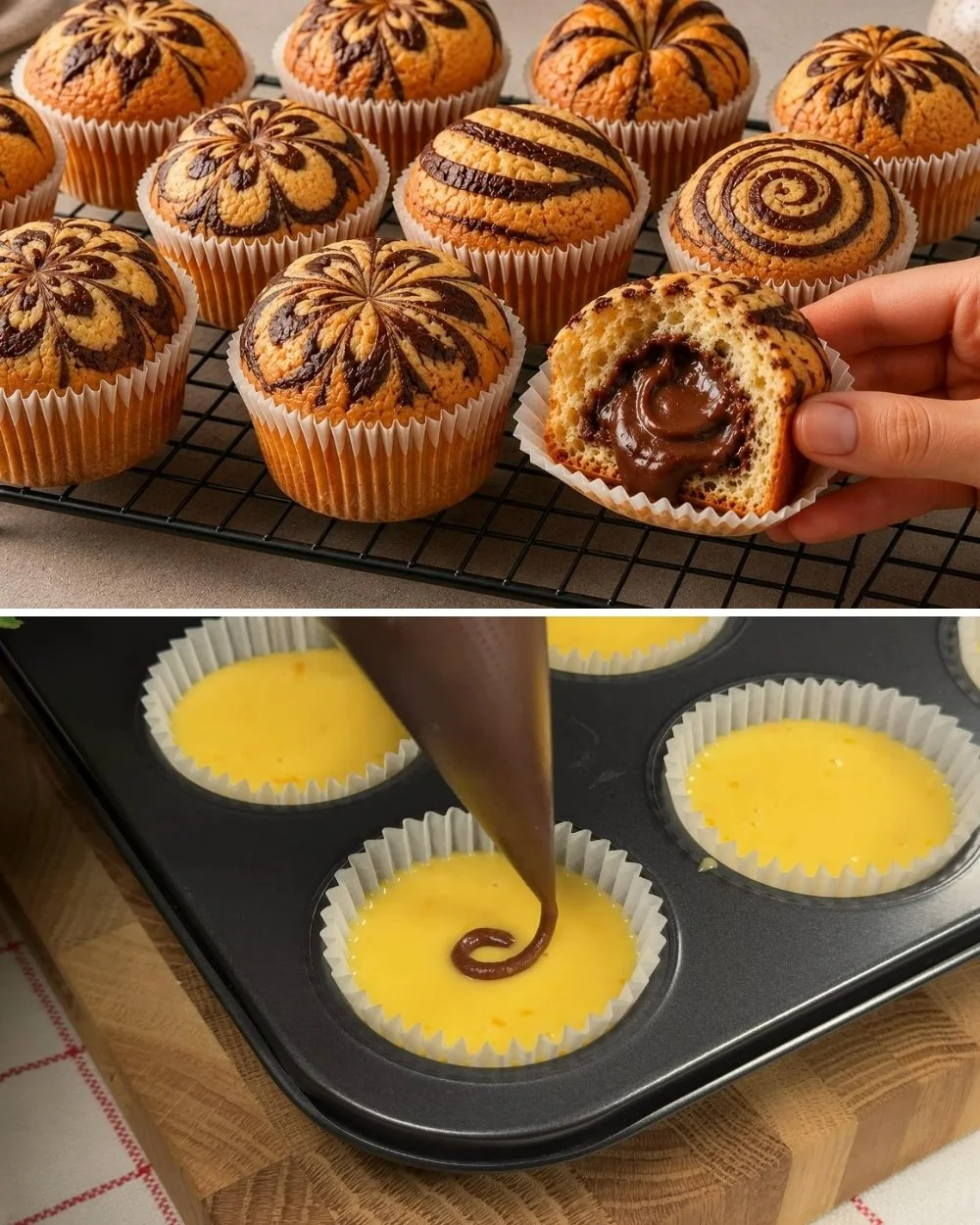 Puha és ropogós muffinok készítése recepttel