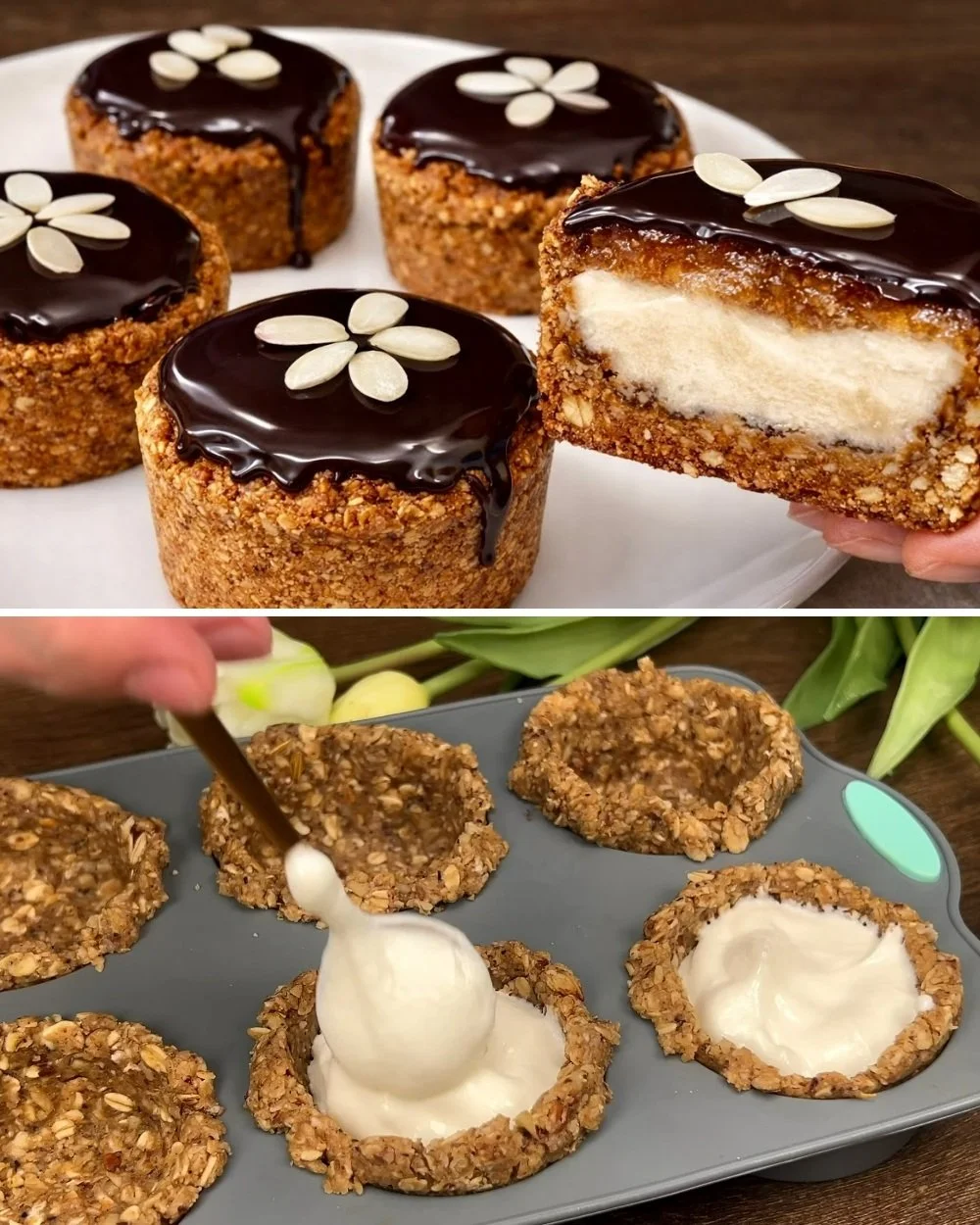 Könnyen elkészíthető zabos sütemények recept képekben