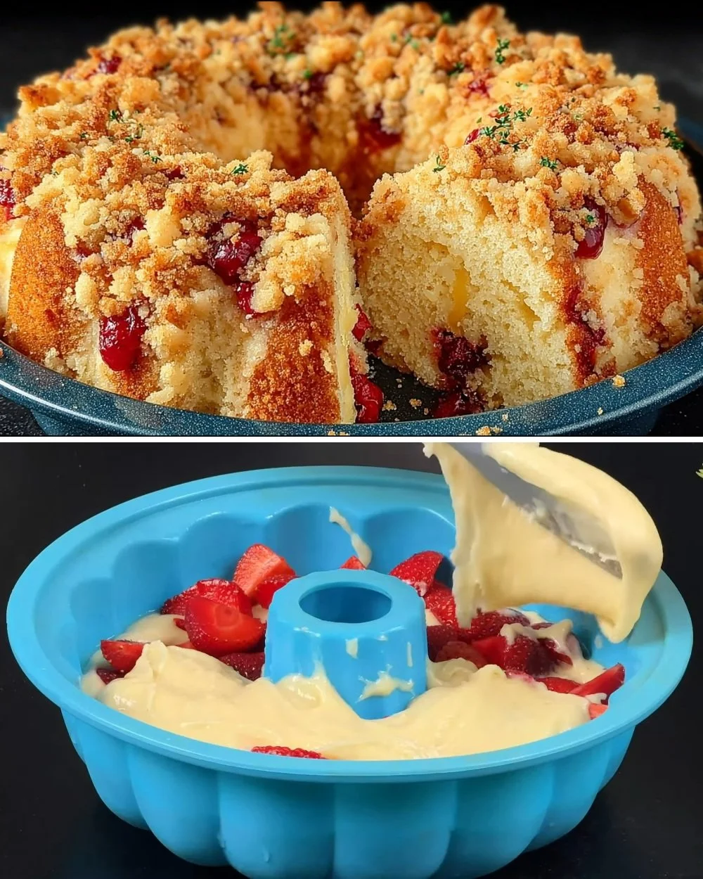 Gyümölcsös muffin friss gyümölcsökkel, könnyen elkészíthető recept