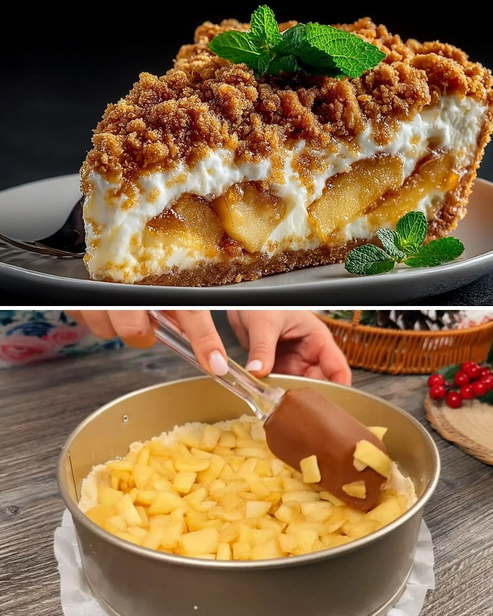 Finom almatorta elkészítése egyszerű recept alapján