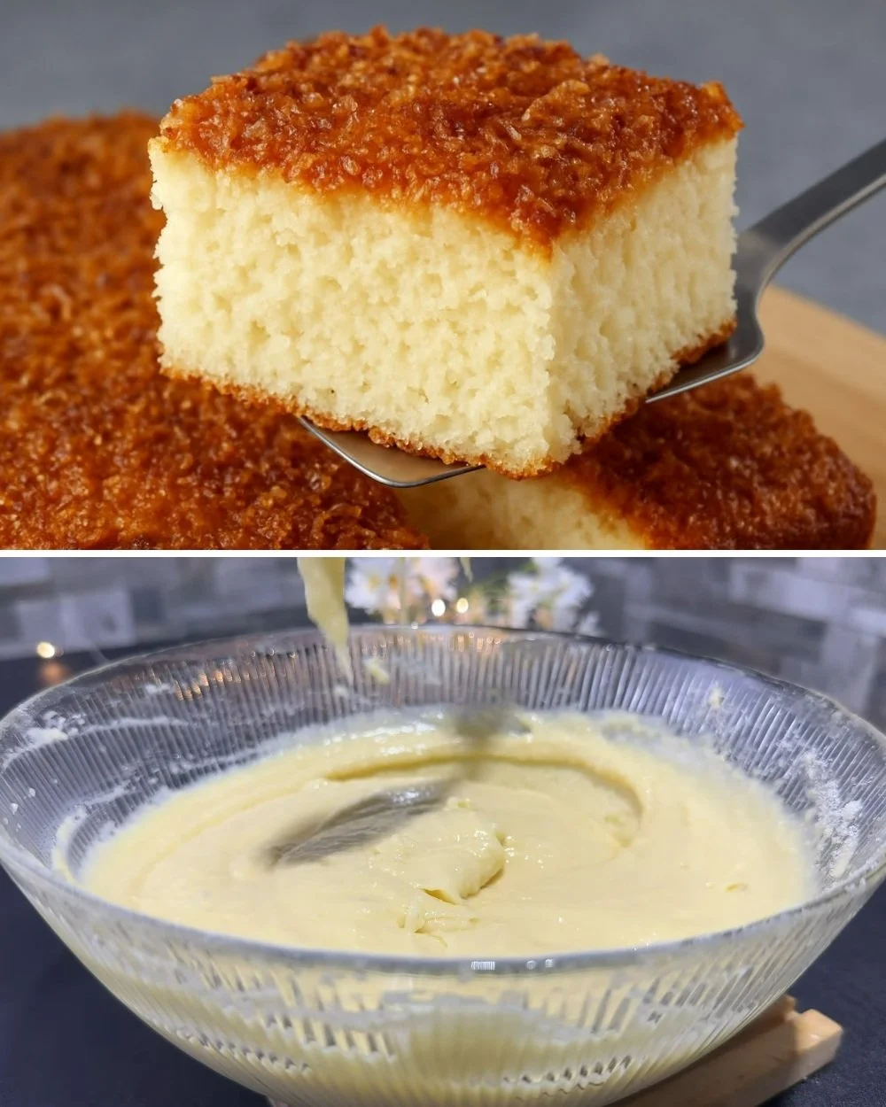 Egyszerű karamell-kókuszos süti recept, ízletes és könnyen készíthető falat
