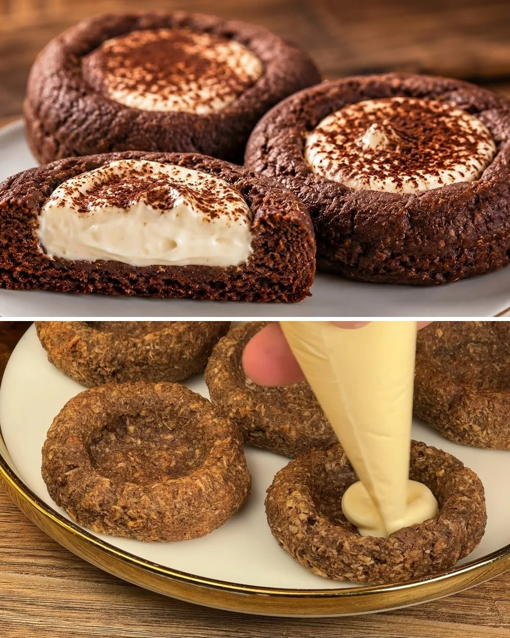 Egészséges tiramisu sütike, liszt és cukor nélkül, finom és tápláló desszert.