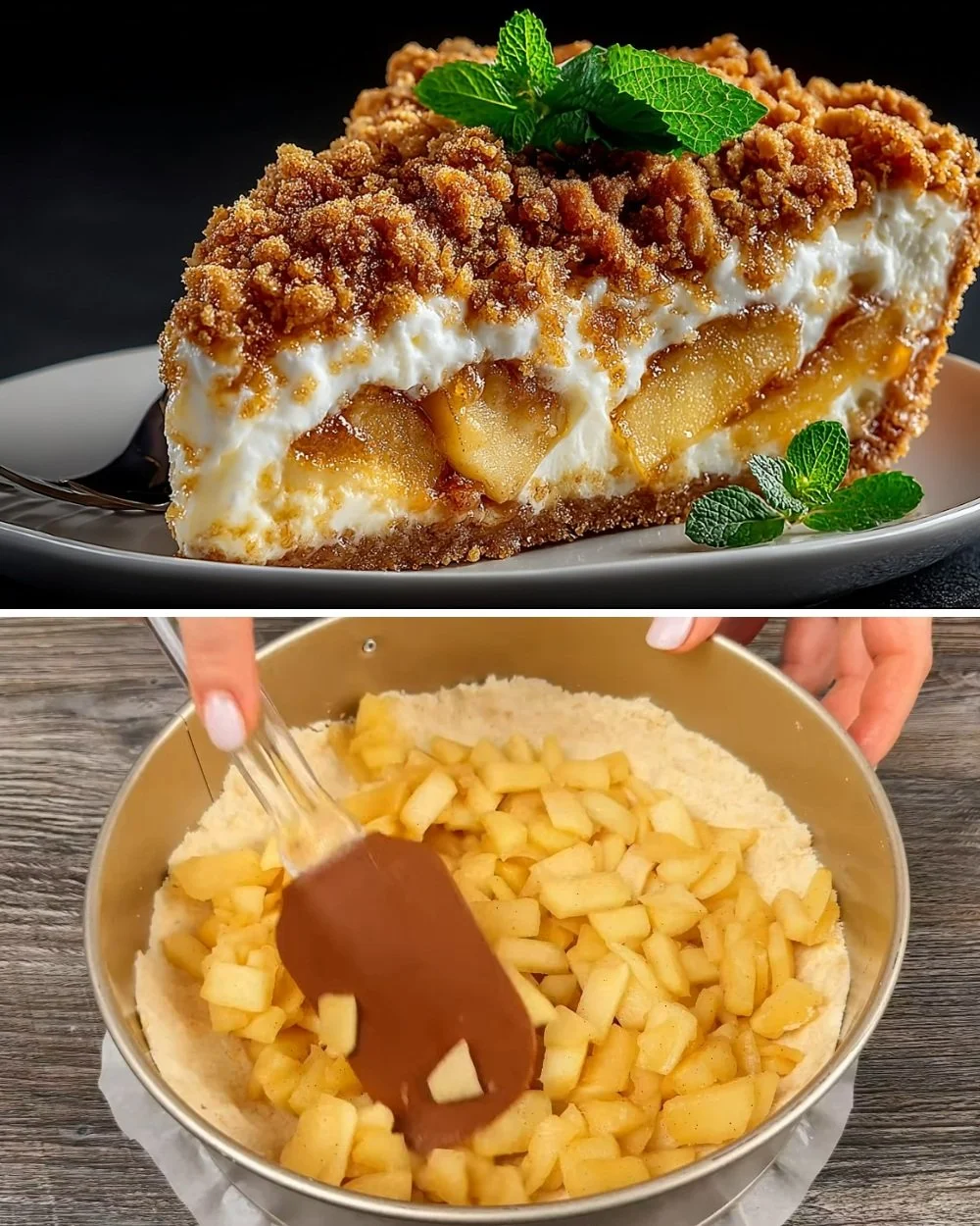 Egyszerű és finom almás pite készítése recept alapján