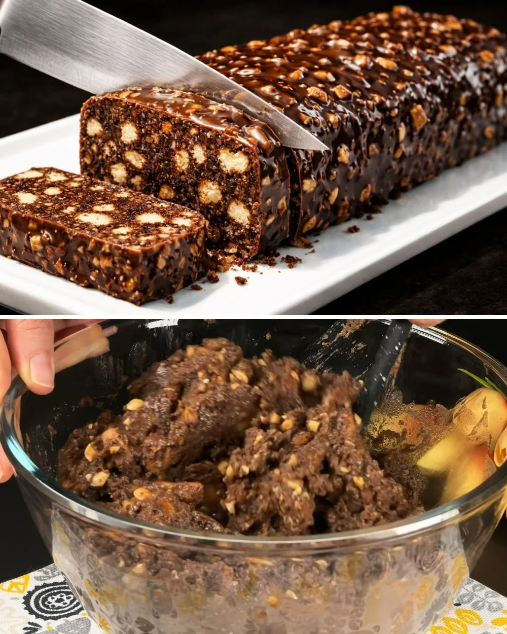 Egyszerű sütés nélküli desszert recept készítése
