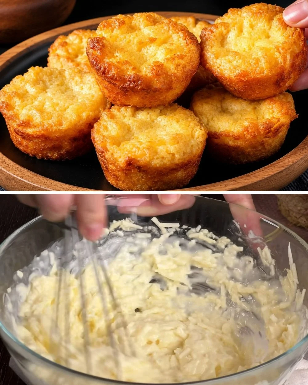 Gluténmentes sajtos muffinok finom receptje