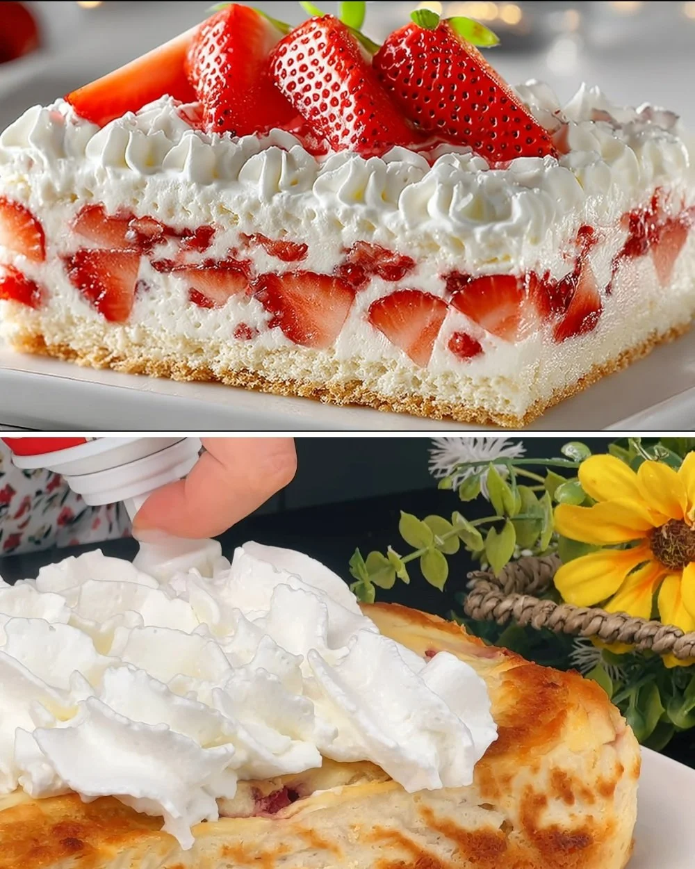 Málnás túrós pite friss málnával és krémes túróval