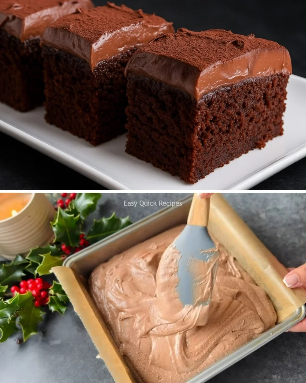 Képen a csodás mocha torta, gazdag csokoládéval és kávéízzel.