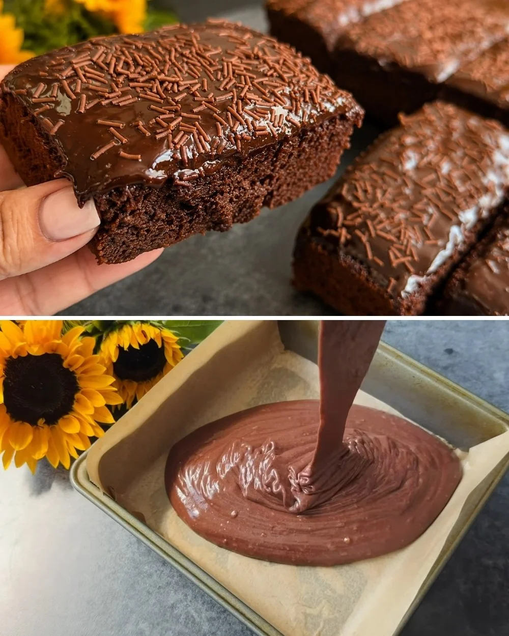 Sűrített Tej Csokoládé Torta könnyű recept különböző rétegekkel.