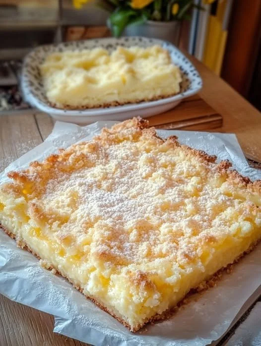 Egyszerű vonzó vaníliás pudingmorzsás sütemény elkészítése