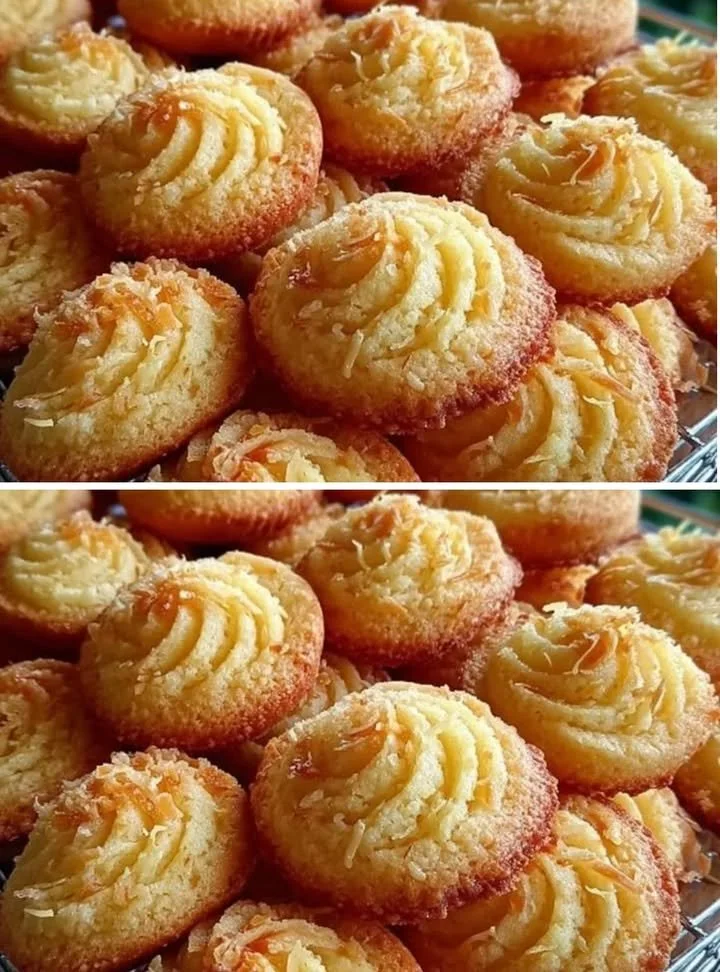 Puha és vajas kókuszos kekszek frissítve a legjobb recepttel