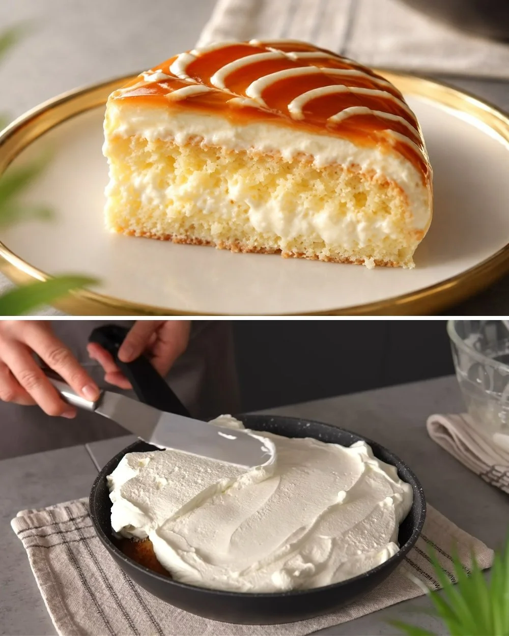 Híres török karamell tej torta, finom desszert recepttel